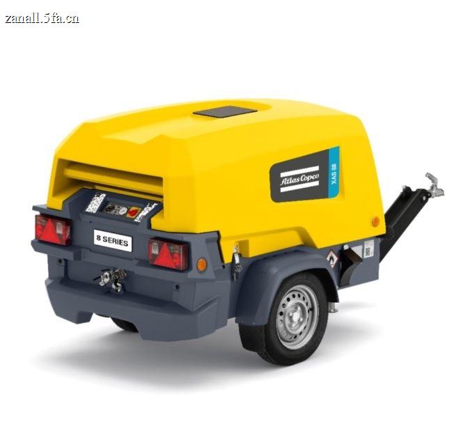 ATLAS COPCO XAS98KD 186 CFM Portable Diesel Mobile Air Compressor