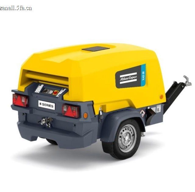 ATLAS COPCO XAS98KD 186 CFM Portable Diesel Mobile Air Compressor